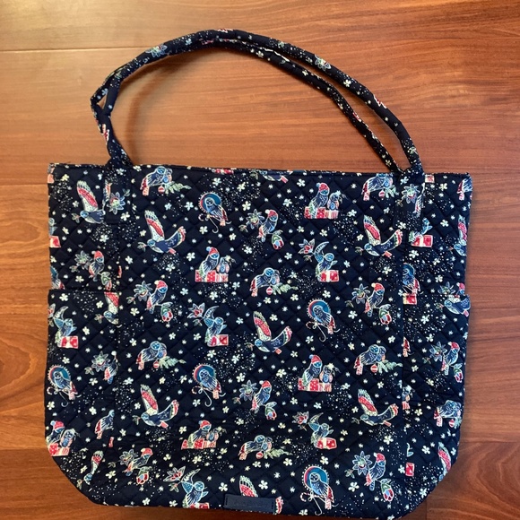 Vera Bradley Handbags - Holiday Owls Tote Bag NWOT